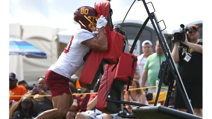 Sammis Reyes sigue preparándose en la pretemporada de Washington.