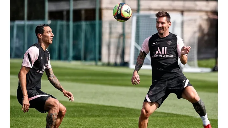 Lionel Messi y Ángel di María compartirán por primera vez en clubes.