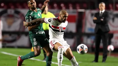 Dani Alves llegó desde Tokio 2020 directo a disputar la Copa Libertadores con Sao Paulo.