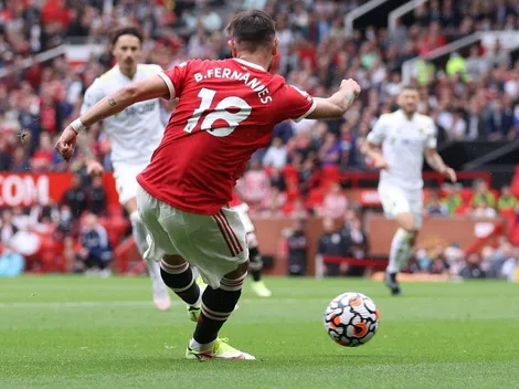 Bruno Fernandes y Paul Pogba un dolor de cabeza para Bielsa