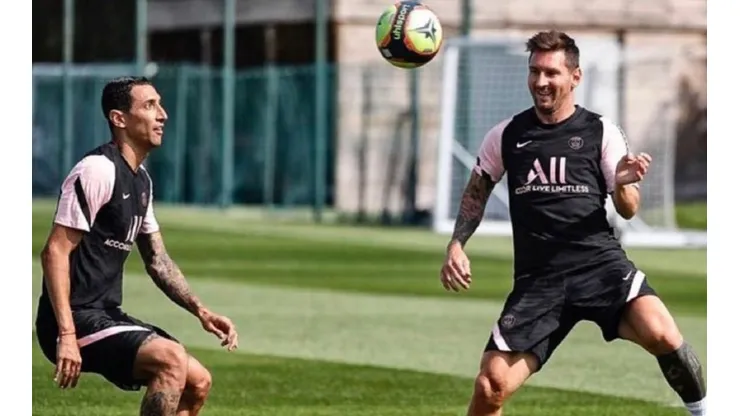Di María afirma que Messi está feliz en el PSG.