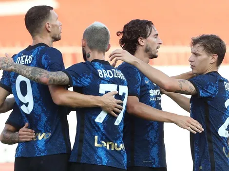 El King dijo presente en goleada del Inter ante el Dínamo Kiev