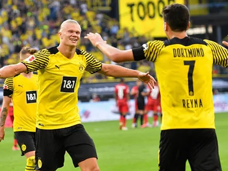 Haaland máquina: el Dortmund debuta con goleada