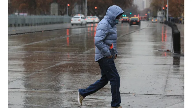 Lluvias en Santiago