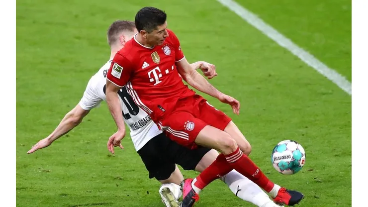 El Bayern confirmó su noveno título al hilo frente al M'Gladbach la temporada pasada.