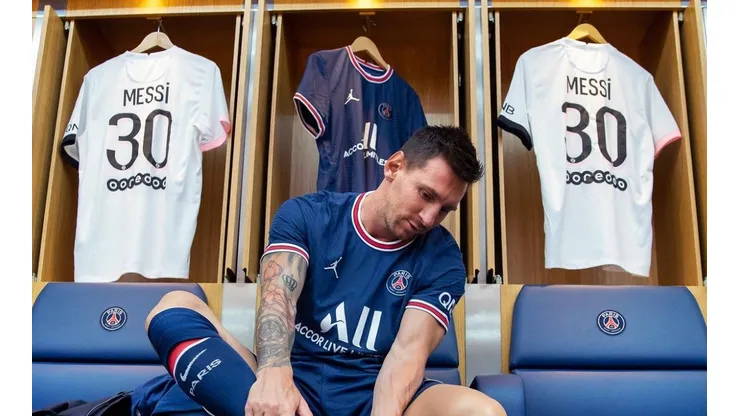 Lionel Messi sigue poniéndose a punto para debutar por el PSG.