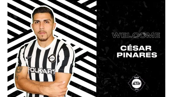 César Pinares parte al fútbol de Turquía.