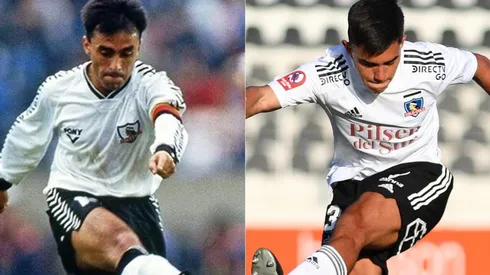 Jaime Pizarro y Vicente Pizarro, ayer y hoy en Colo Colo.