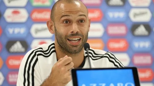 Javier Mascherano se encuentra actualmente trabajando en la AFA.