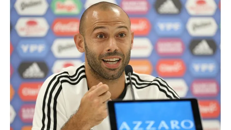 Javier Mascherano se encuentra actualmente trabajando en la AFA.