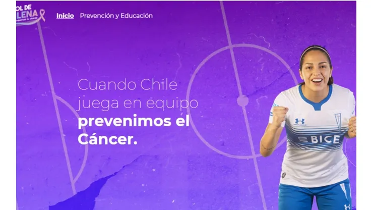 Campaña Gol de Chilena estrena su página web