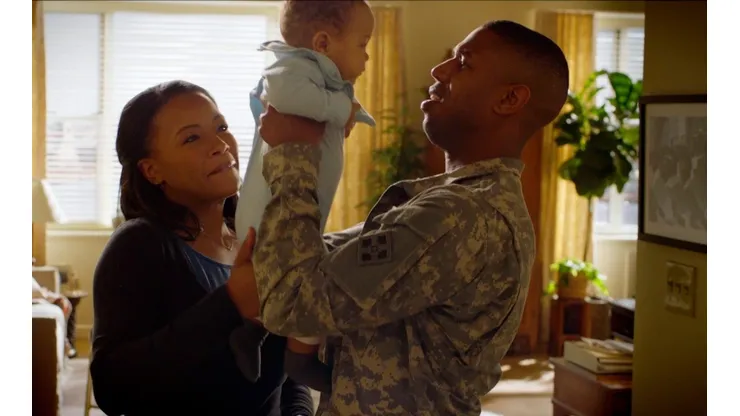 Michael B. Jordan comparte pantalla significativamente con Chanté Adams en A Journal for Jordan.