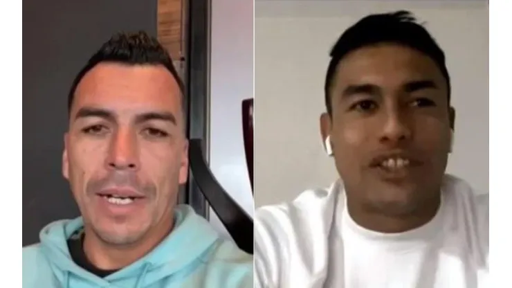 Paredes apoya a Iván Morales desde lejos