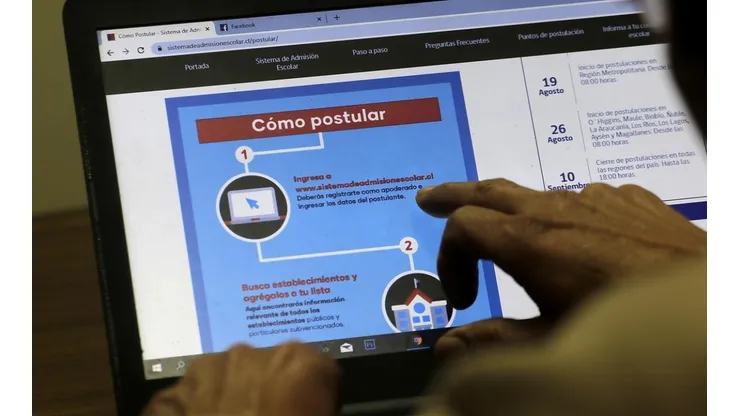 Sistema de Admisión Escolar 2022