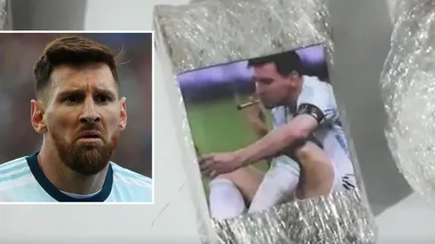 Lionel Messi presente en los paquetes de marihuana