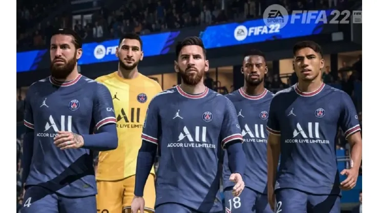FIFA 22 bromea con llegada de Messi al PSG