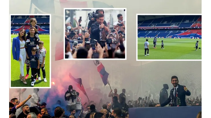 Leo Messi tuvo otro glorioso día en París