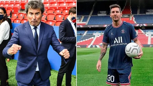 El trasandino perdió los estribos en la presentación de Lio en el Parque los Príncipes.