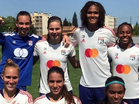 Felicidad: Endler y su primer entrenamiento en el Lyon