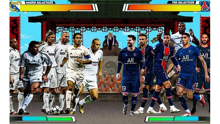 Para soñar: Les Galactiqués del PSG vs Los Galácticos del Real Madrid