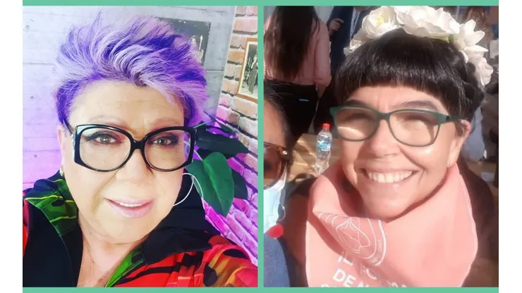 Patricia Maldonado y Malucha Pinto.