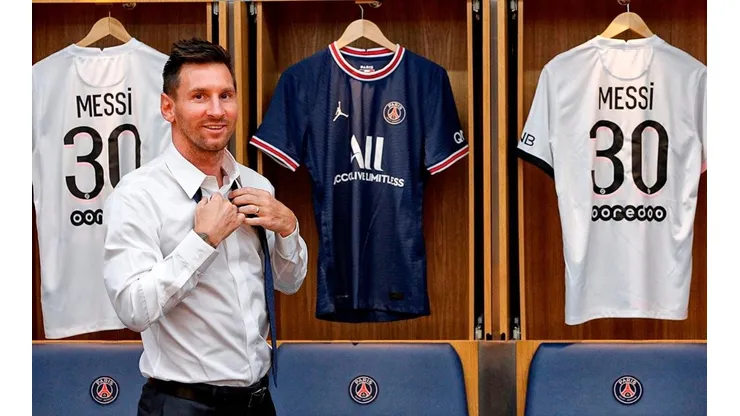 Lionel Messi fue presentado este martes con el PSG.