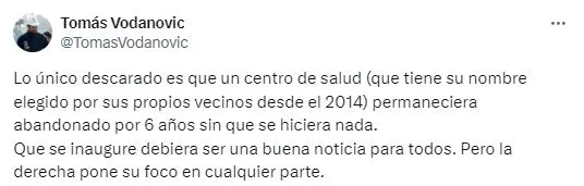 El alcalde de Maipú le responde a Matthei. Foto: X.