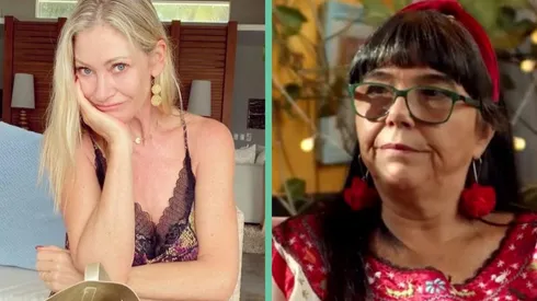 Marcela Vacarezza en su Instagram y Malucha Pinto en De Tú A Tú.