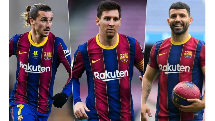 Barcelona busca nuevo delantero para reemplazar a Messi y Agüero.