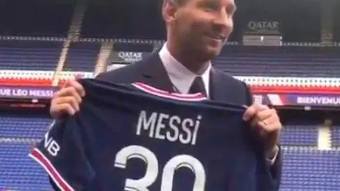 Messi llevará la 30 en el PSG, mismo número con el que debutó como profesional en Barcelona