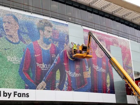 Barcelona borra todas las postales de Lionel Messi del Camp Nou