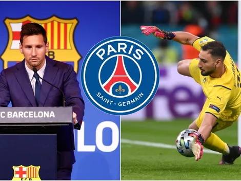 Donnarumma se pone “gritón” con el futuro de Messi