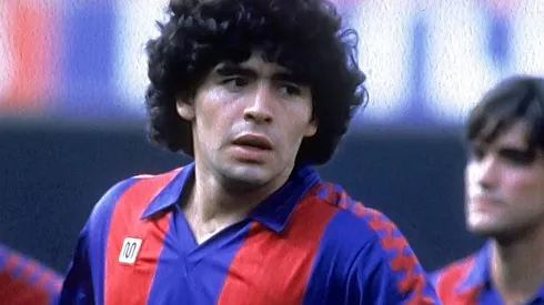 Diego Maradona jugó en Barcelona entre 1982 y 1984