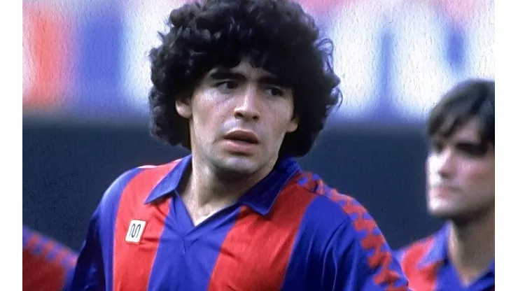 Diego Maradona jugó en Barcelona entre 1982 y 1984