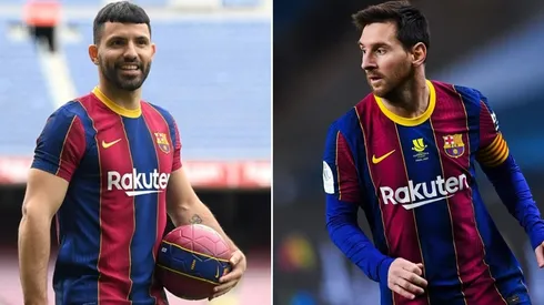 El Kun no pudo creerlo cuando supo que Messi no seguiría en el Barcelona.
