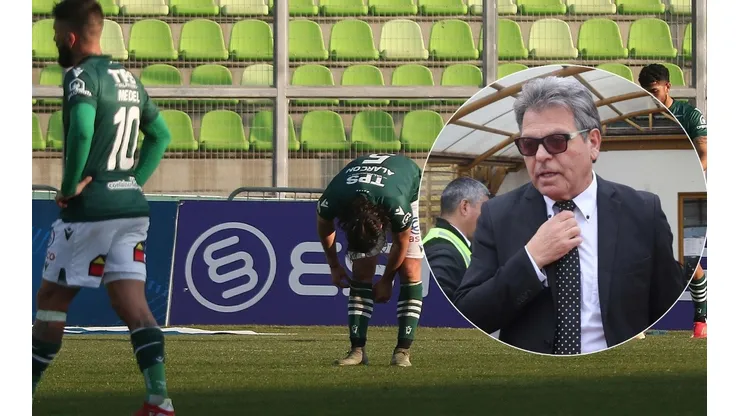 Peineta Garcés no está contento con el momento que vive Santiago Wanderers