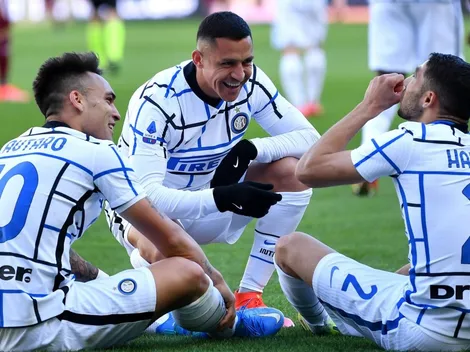 ¿Alexis Sánchez se queda solo en Inter?