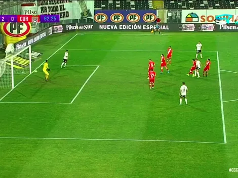 El zapatazo de Leonardo Gil para el segundo gol de Colo Colo