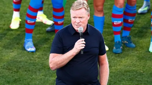 Ronald Koeman habló antes de la disputa del Trofeo Joan Gamper