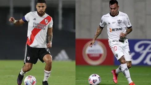Paulo Díaz y Eduardo Vargas son claves en el funcionamiento de cada equipo.