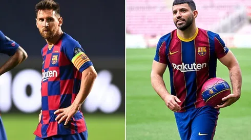 Se rumorea que el Kun quiere dejar Barcelona tras la partida de Messi.