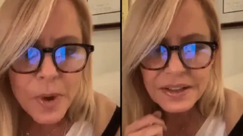 Todo sucedió mientras realizaba un live.