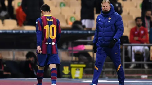 Ronald Koeman aún no acepta la partida de Lionel Messi del Barcelona