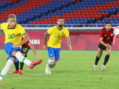 Richarlison manda a las gradas un penal en final olímpica