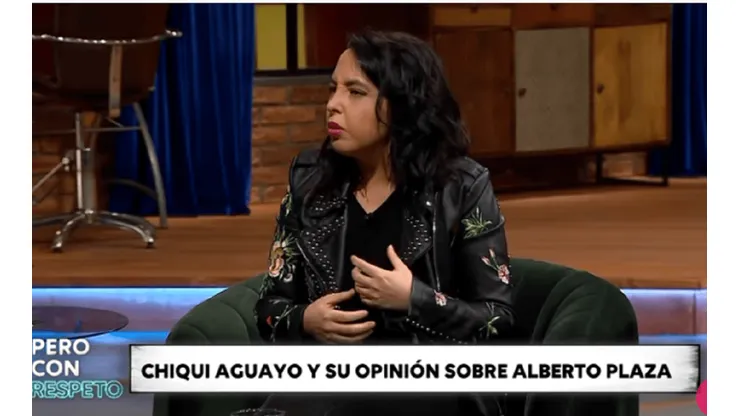 Chiqui Aguayo arremete contra Alberto Plaza