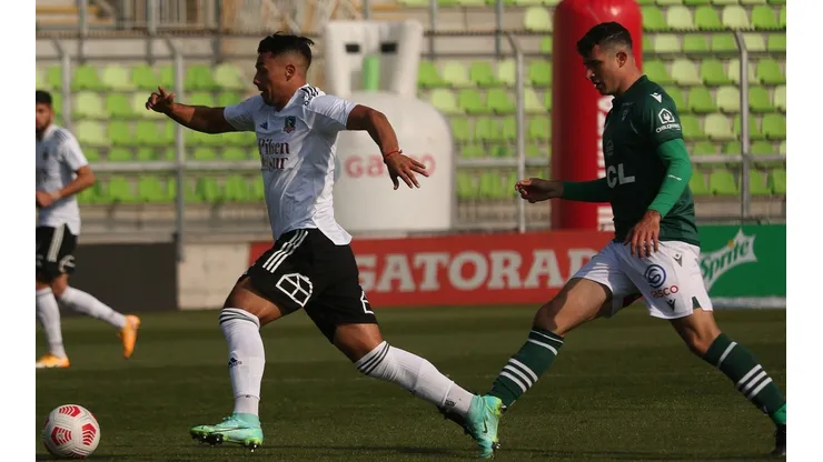 Iván Morales se disfruta el gran momento de Colo Colo.