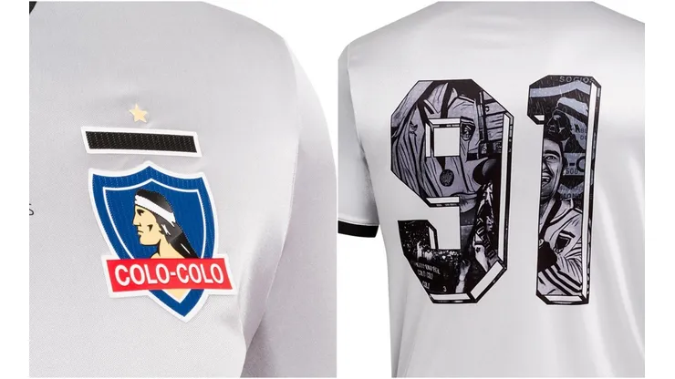 Colo Colo vende a partir de este viernes un box set de lujo de su camiseta conmemorativa de la Copa Libertadores 1991.