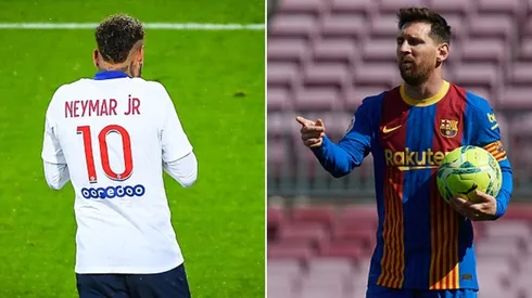Ney sueña con jugar junto a Messi nuevamente, pero esta vez en la Ligue 1.