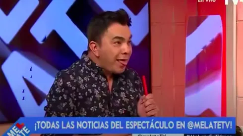 Luis Sandoval revive el momento en que entrevistó artistas estando drogado en Viña.