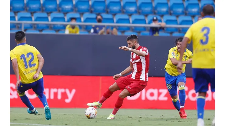 Tomás Alarcón tuvo acción por poco más de 60 minutos.